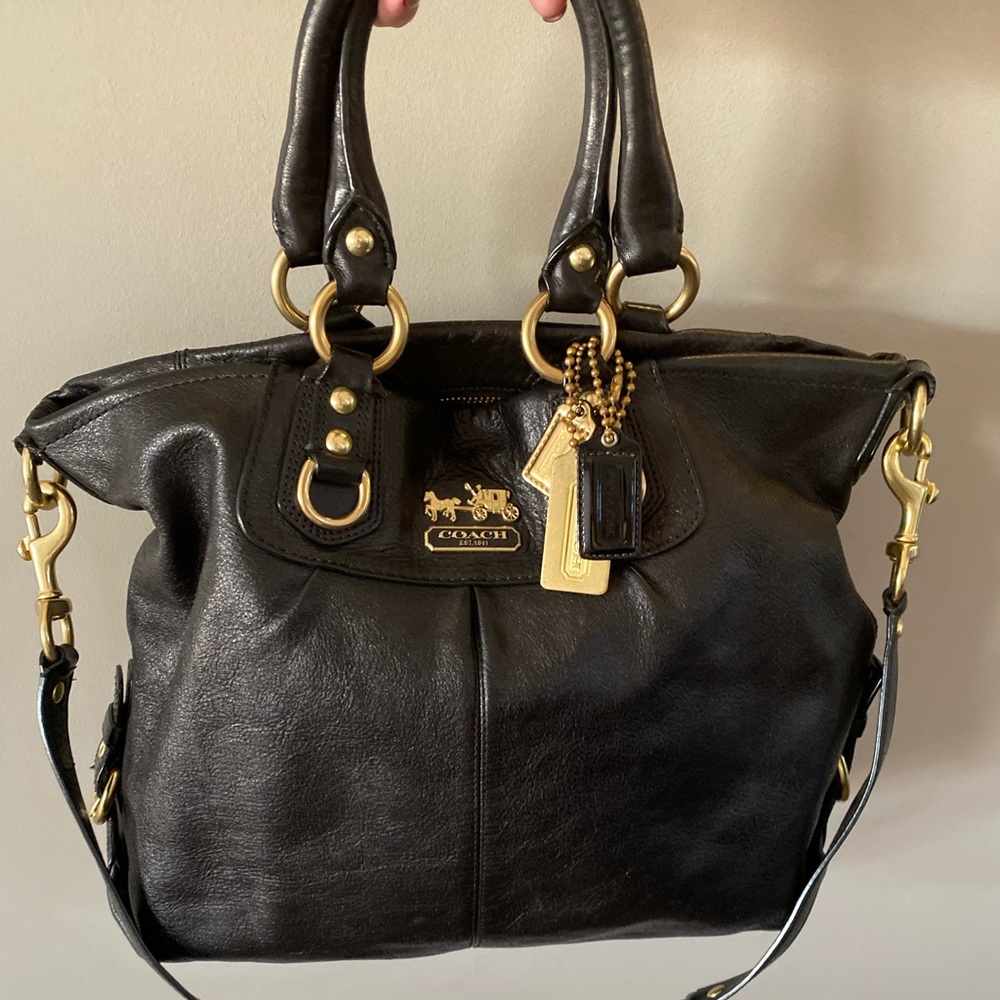 COACH leather bag